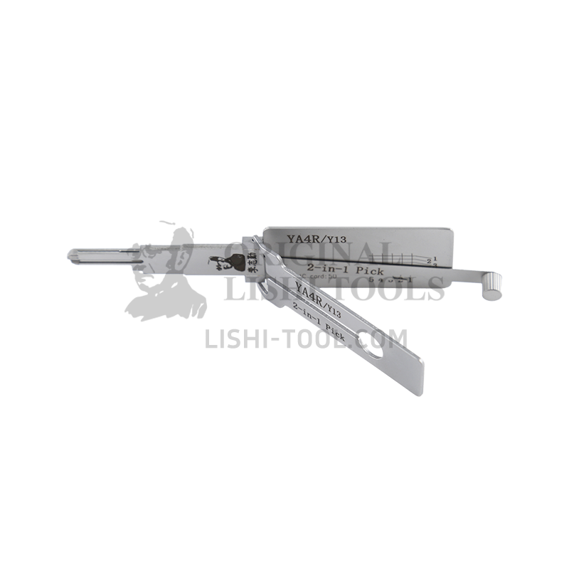Lishi 5-CUT YA4R/Y13 2-in-1 Pick and Decoder Tool - Designed for American Mailbox Locks / Anti-Glare