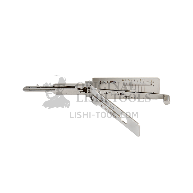 Lishi 2-in-1 (8-CUT) QIRUI02-Left Slot Tool for Chery - Lock Pick and Decoder
