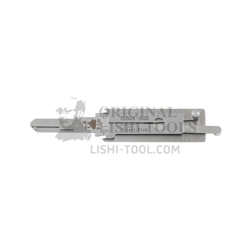 Lishi 2-in-1 (6-CUT) HON6-2020 for 2020+ Honda - Door Lock Pick and Decoder