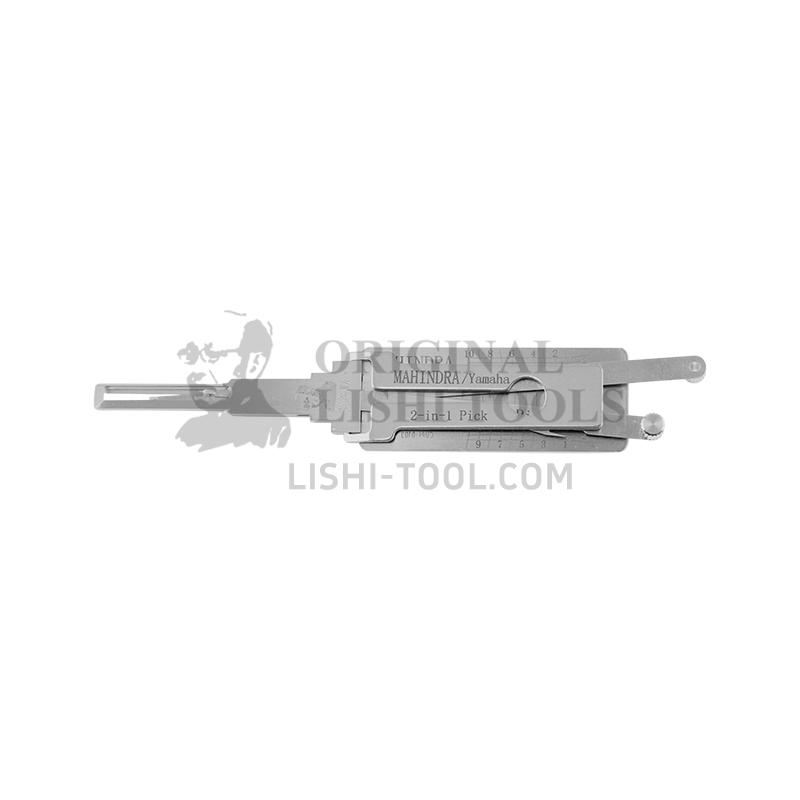 Lishi 2-in-1 M-SLAZ Mahindra/Yamaha Motorcycle & Car Lock Pick Tool