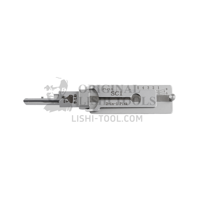 Lishi 2-in-1 Schlage SC1 Residential Lock Pick Tool