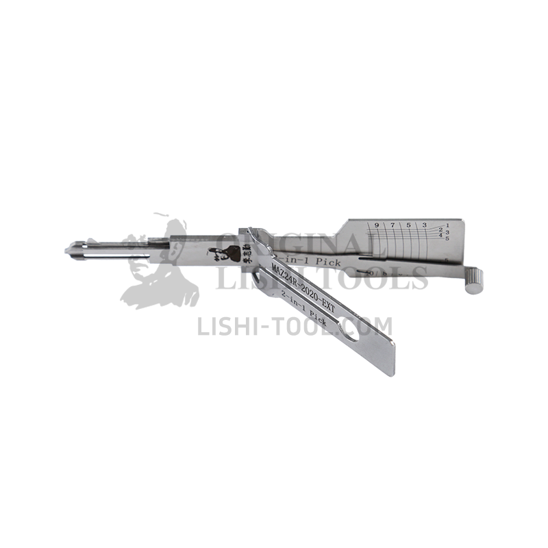 Lishi 2-in-1 (10-CUT) MAZ24R-2020 Tool for Mazda - Lock Pick and Decoder - Door/Trunk/Anti-Glare
