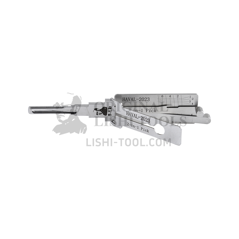 Lishi 2-in-1 (7-CUT) HAVAL-2023 for Haval Wey and New Changan H6 - Door Lock Pick and Decoder