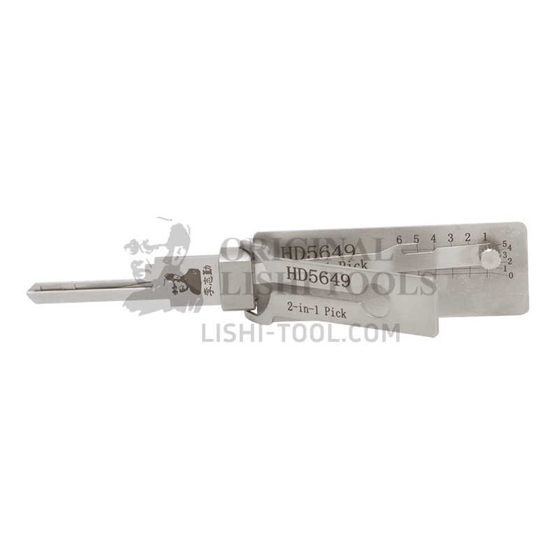 Lishi 2-in-1 HD5649 HD Ball Lock Pick Tool - Efficient and Precise Professional Unlocking Tool