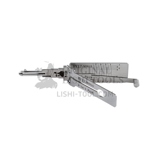 Lishi 2-in-1 (8-CUT) HY17 Tool for Hyundai and Kia - Lock Pick for Door Lock