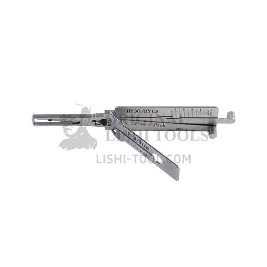 Lishi  2-in-1 (8-CUT) HY30 for Hyundai - Door Lock/Anti-glare Pick and Decoder