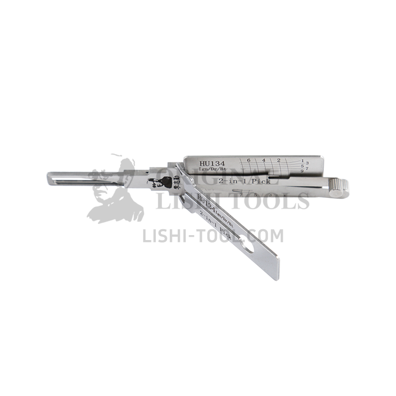 Lishi 2-in-1 HU134 for Kia Venga 2010+ - Ignition, Door, Trunk Lock Pick and Decoder