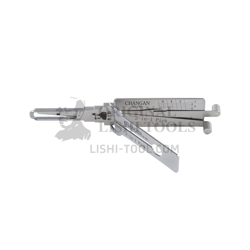 Lishi 2-in-1 (7-CUT) CHANGAN for CS75, CS35, Yidong - Door Lock Pick and Decoder