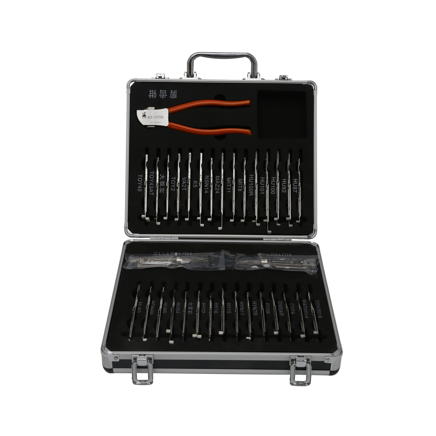 LISHI 2-in-1 32-Piece Lock Pick & Decoder Set — Ignition, Door & Trunk Locksmith Tool Kit