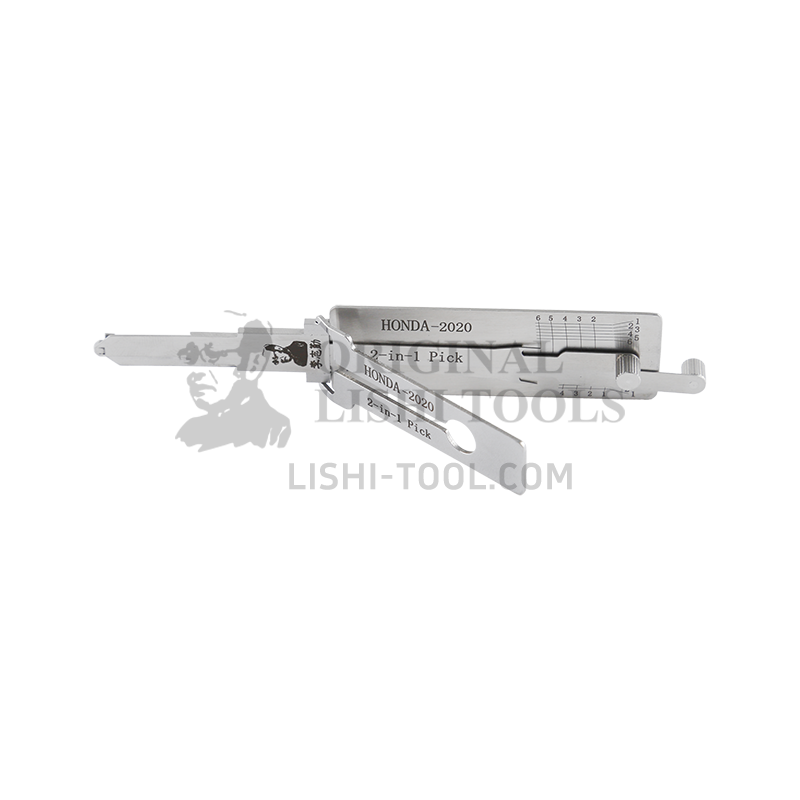 Lishi 2-in-1 (6-CUT) HON6-2020 for 2020+ Honda - Door Lock Pick and Decoder