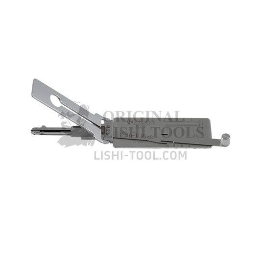 Lishi 2-in-1 (10-CUT) MAZ24R v.2 Tool for Mazda - Lock Pick and Decoder - Door/Trunk/Anti-Glare