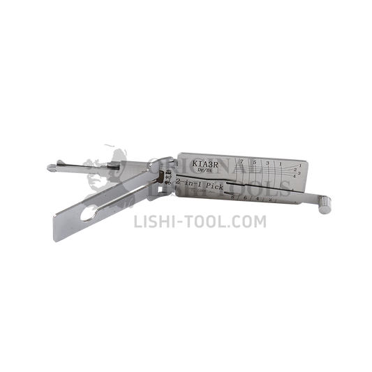 Lishi 2-in-1 (8-CUT) KIA3R for Kia - Door Lock Pick and Decoder