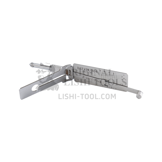 Lishi 2-in-1 (8-CUT) DAT12R Tool for Isuzu, Hino - Ignition Lock Pick and DecoderAT12R Tool for Isuzu, Hino - Ignition Lock Pick and Decoder