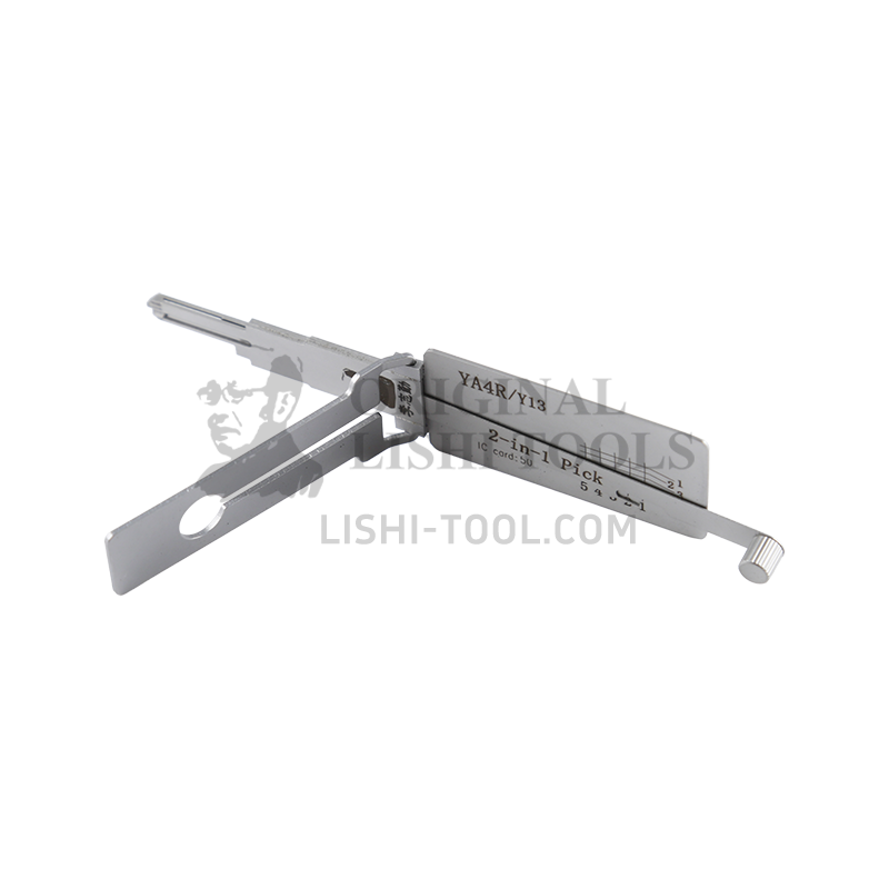 Lishi 5-CUT YA4R/Y13 2-in-1 Pick and Decoder Tool - Designed for American Mailbox Locks / Anti-Glare