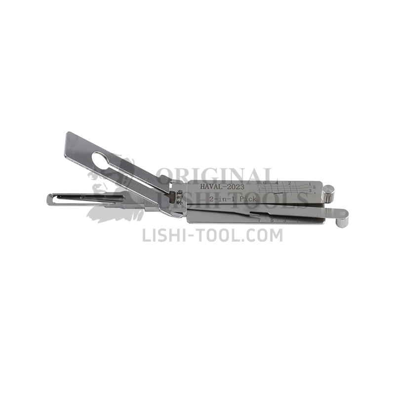 Lishi 2-in-1 (7-CUT) HAVAL-2023 for Haval Wey and New Changan H6 - Door Lock Pick and Decoder