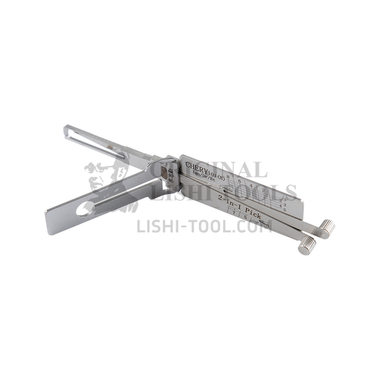 Lishi 2-in-1 (8-CUT) CHERY101 for Chery New Tiggo 5 E5 - Ignition and Door Lock Pick and Decoder