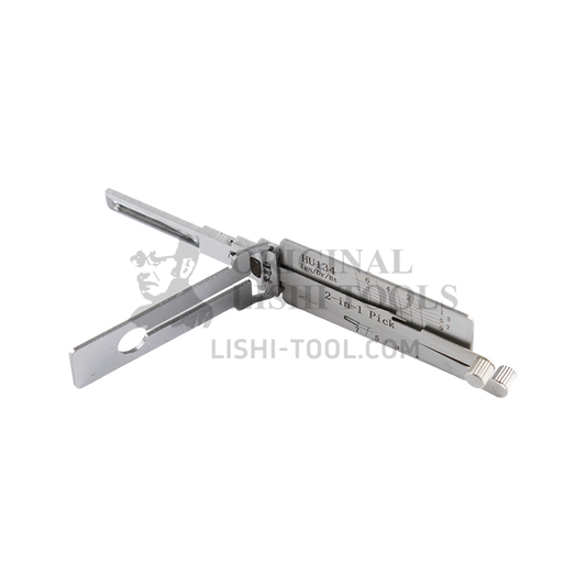 Lishi 2-in-1 HU134 for Kia Venga 2010+ - Ignition, Door, Trunk Lock Pick and Decoder