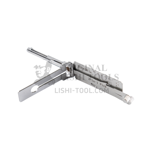 Lishi (10-CUT) 2-in-1 TOY43R Pickup and Decoder Tool for -Toyota Ignition Locks