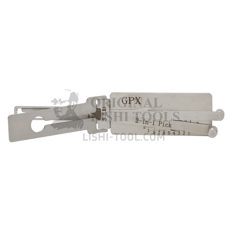Lishi 2-in-1 GPX Motorcycle Lock Pick Tool