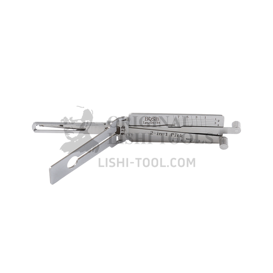 Lishi 2-in-1 (8-CUT) BQSB for BAIC Senbao - Ignition, Door, and Trunk Lock Multi-Function Pick and Decoder
