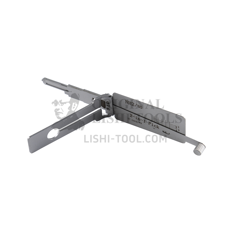 Lishi 2-in-1 NH2/B5 Tool for US Mailbox Locks - Door Lock Pick and Decoder