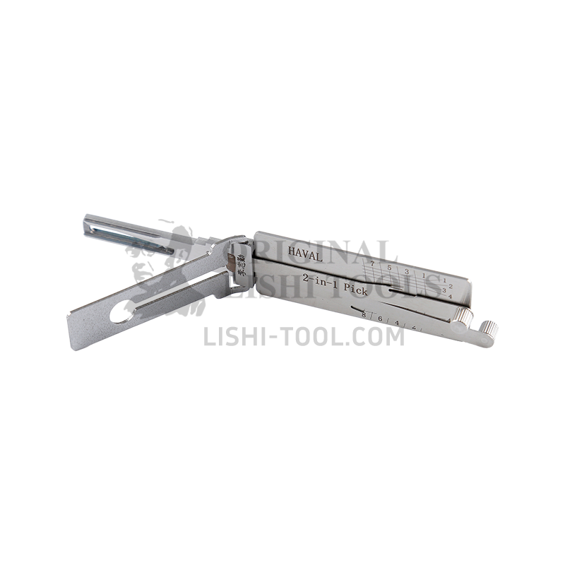 Lishi 2-in-1 (8-CUT) HAVAL1 for H6, F7, VV5, VV6 - Door Lock Pick and Decoder