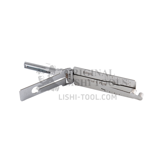 Lishi 2-in-1 (8-CUT) HAVAL1 for H6, F7, VV5, VV6 - Door Lock Pick and Decoder