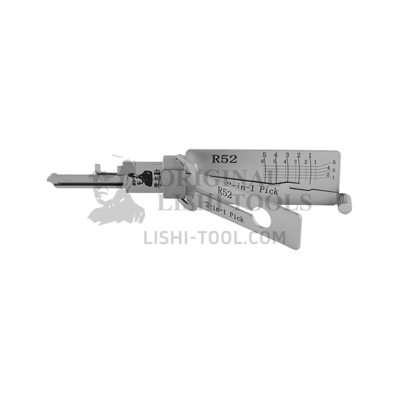 Lishi 2-in-1 R52 6-CUT Residential Lock Decoder & Pick Tool for Mexico: Reliable Locksmithing Solution