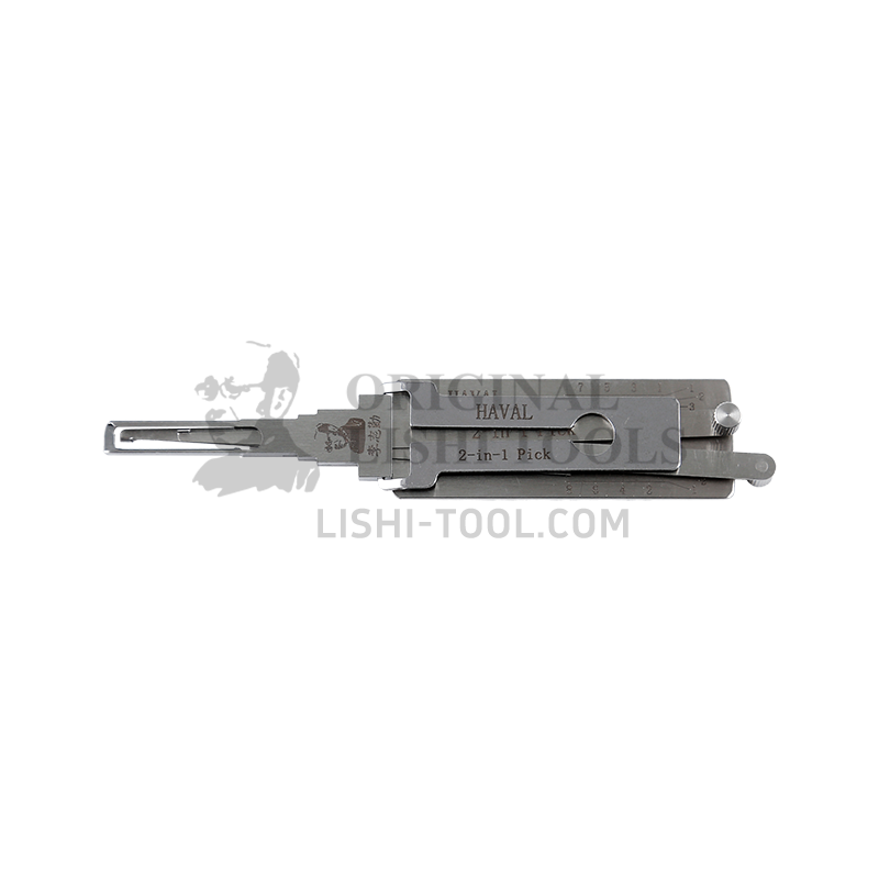 Lishi 2-in-1 (8-CUT) HAVAL1 for H6, F7, VV5, VV6 - Door Lock Pick and Decoder