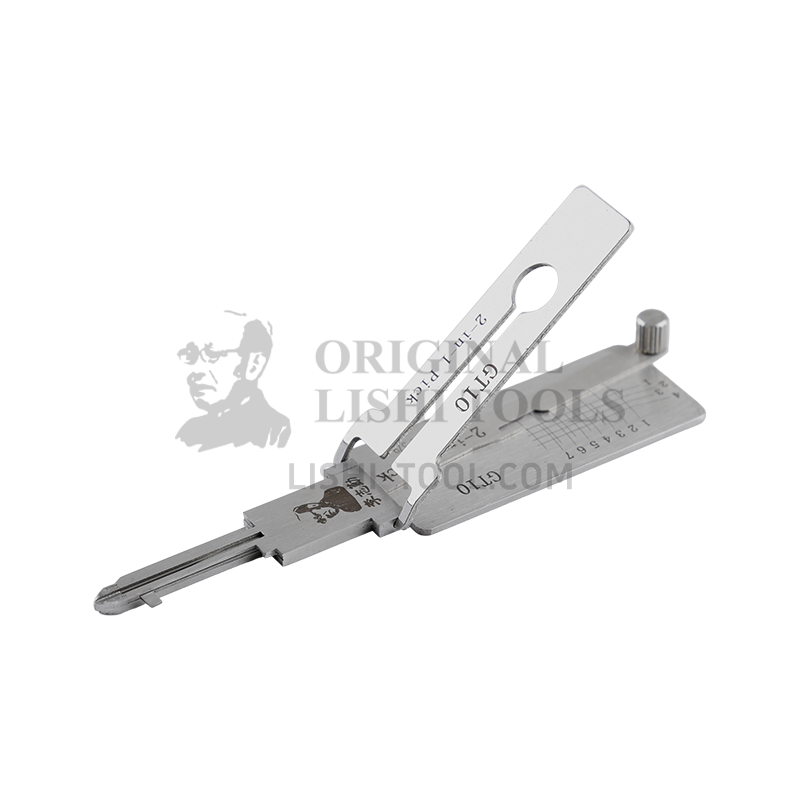 Lishi 2-in-1 (7-CUT) GT10 Tool for Iveco - Lock Pick and Decoder