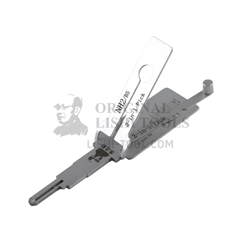 Lishi 2-in-1 NH2/B5 Tool for US Mailbox Locks - Door Lock Pick and Decoder