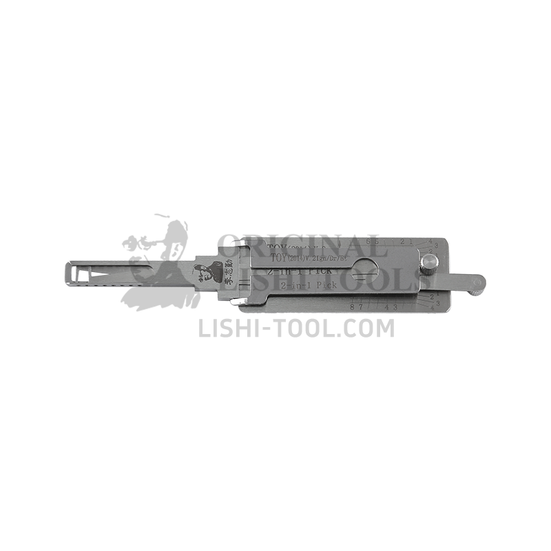 Lishi 2-in-1 (8-CUT) TOY2014 v.2 for New Toyota - Lock Pick and Decoder