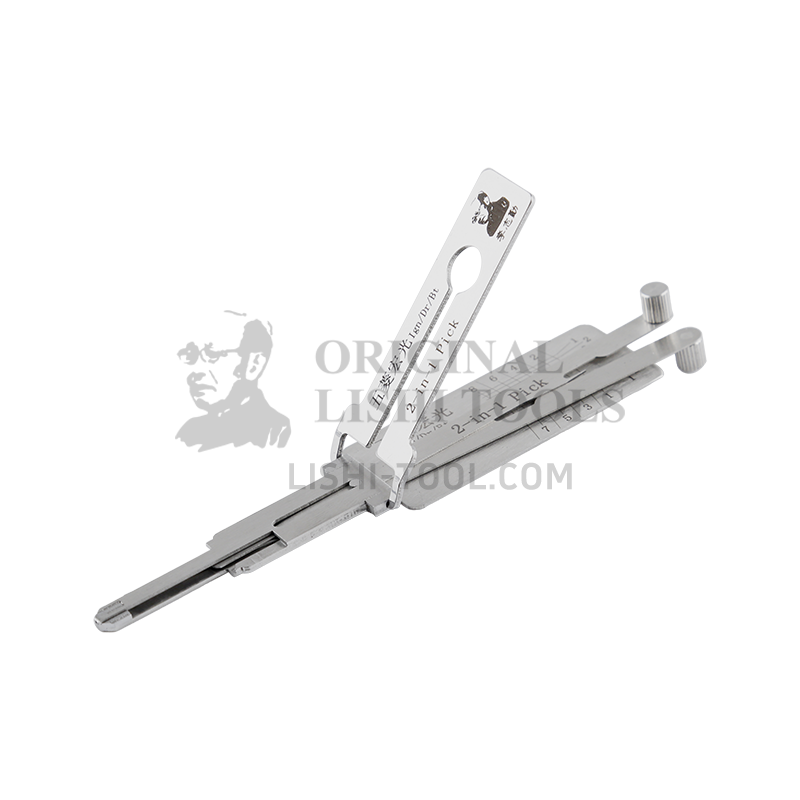 Lishi 8-CUT 2-in-1 Ignition and Door Lock Pick & Decoder: Comprehensive Unlocking Solution for Wuling Hongguang