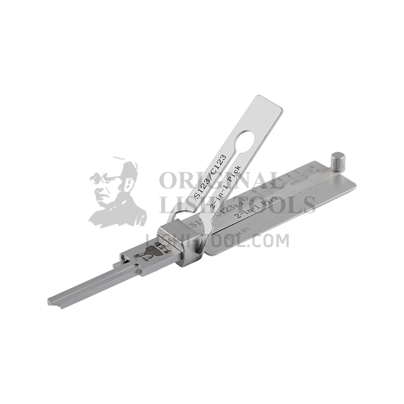 Lishi 2-in-1 Schlage S123 Residential Lock Pick Tool