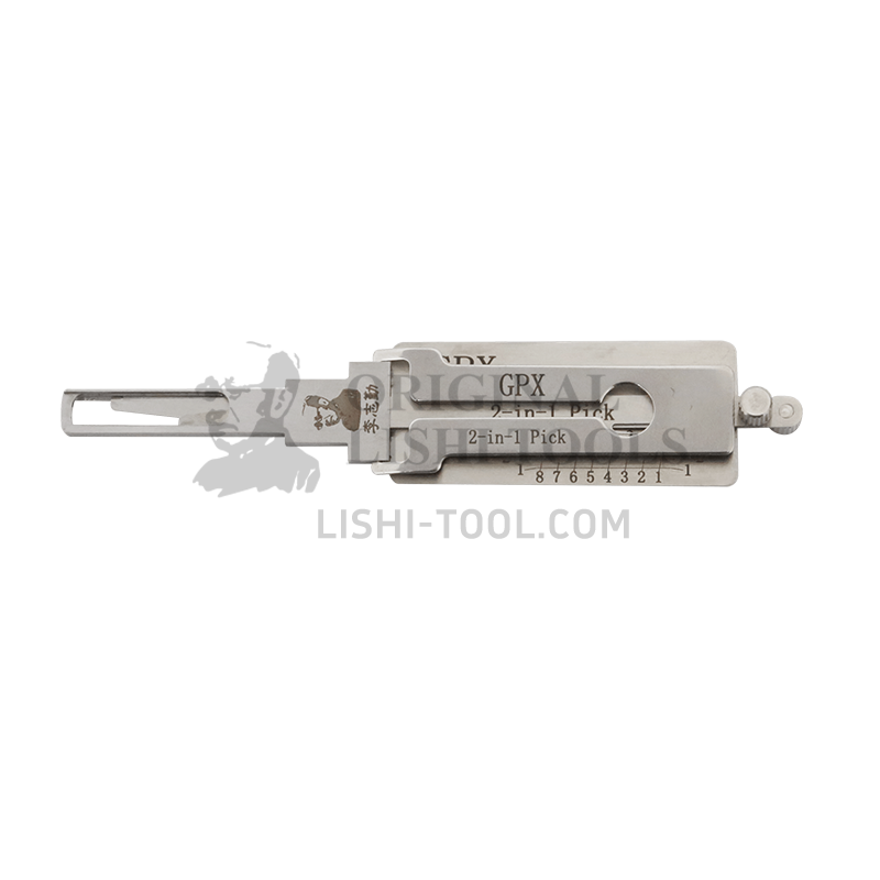 Lishi 2-in-1 GPX Motorcycle Lock Pick Tool