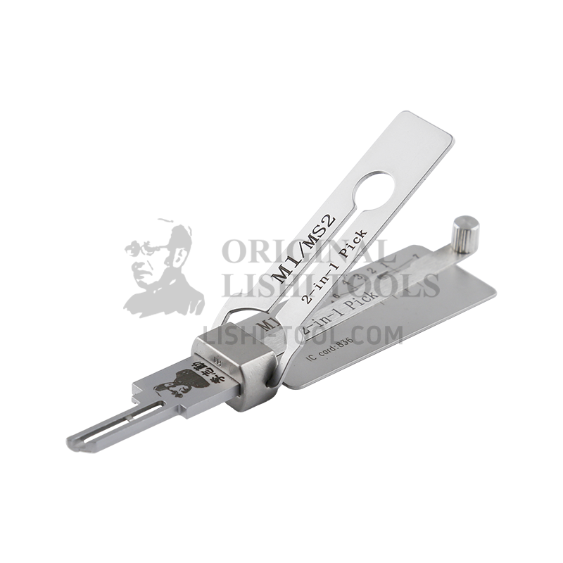 Lishi 2-in-1 M1/MS2 Master Lock Pick Tool