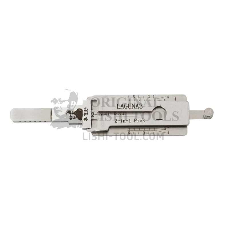 Lishi 2-in-1 (6-CUT) LAGUNA3 for Renault Laguna - Door Lock Pick and Decoder