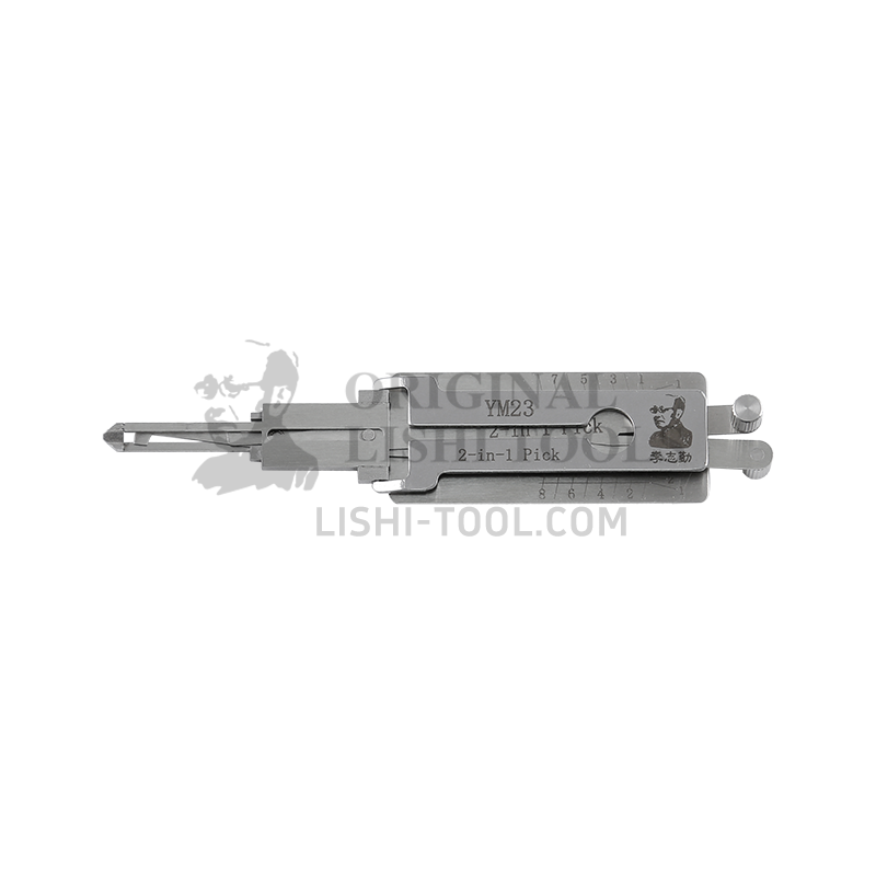 Lishi 2-in-1 YM23 Lock Pick and Decoder Tool - Versatile Unlocking Solution for Mercedes and Smart Car Owners