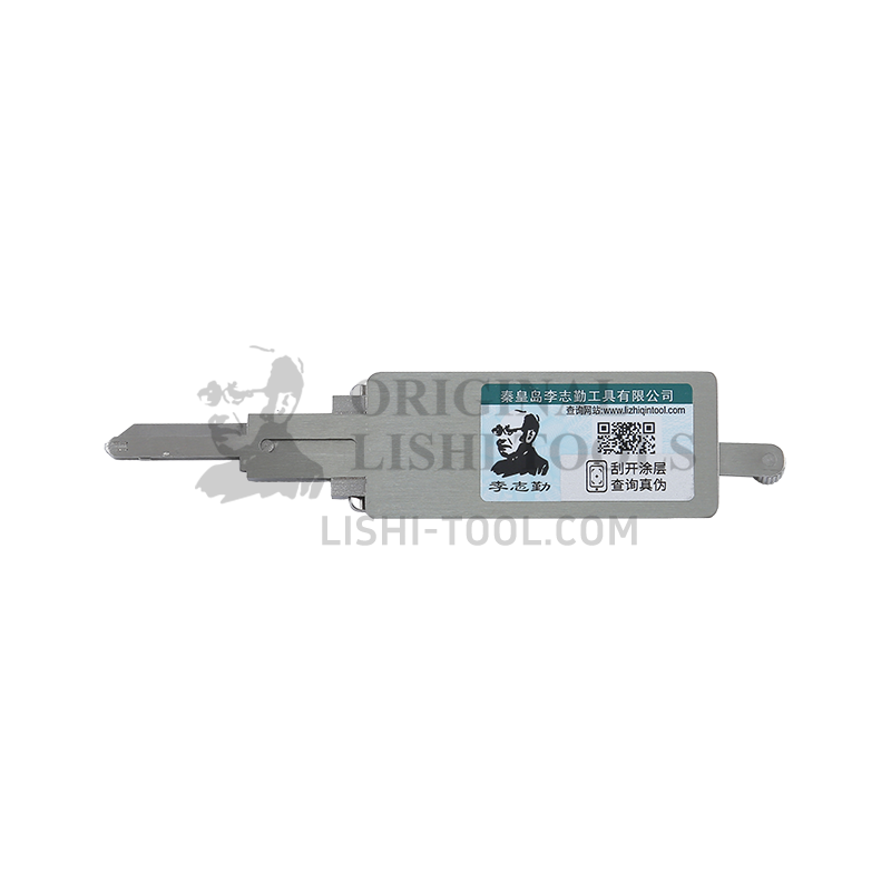Lishi 2-in-1 (6-CUT) VAC102 Pickup and Decoder for Renault and Peugeot Ignition Locks - Original Li’s Tools with Anti-Glare Design.