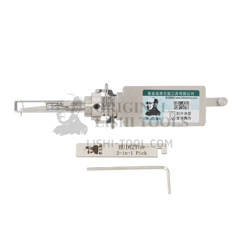 Lishi 2-in-1 (10-CUT) HU162T for Magotan B8, New Audi - Door Lock Pick and Decoder
