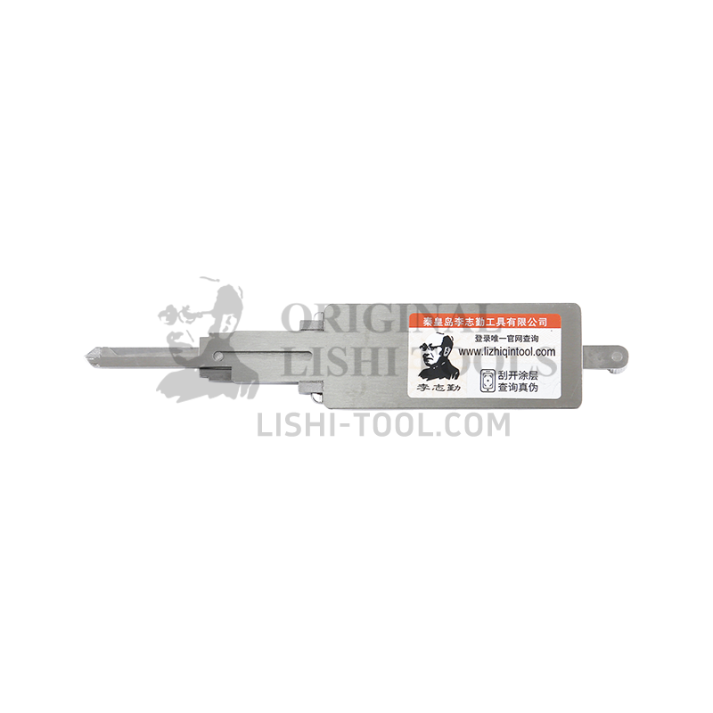 Lishi 2-in-1 (10-CUT) HU46v.3 Tool for Opel, Astra - Lock Pick and Decoder - Ignition Lock, Door Lock, Trunk