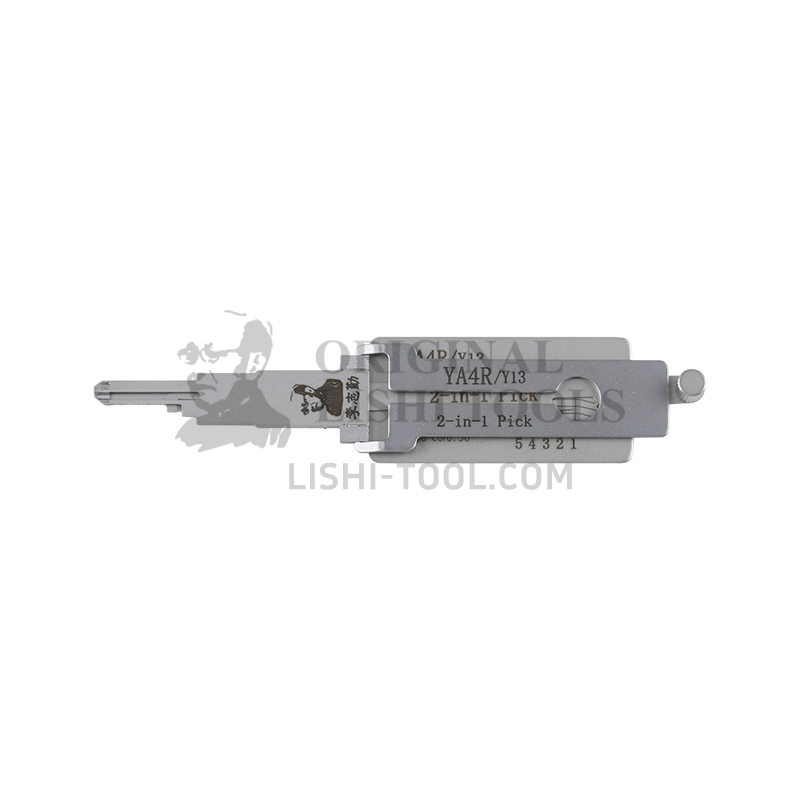 Lishi 5-CUT YA4R/Y13 2-in-1 Pick and Decoder Tool - Designed for American Mailbox Locks / Anti-Glare