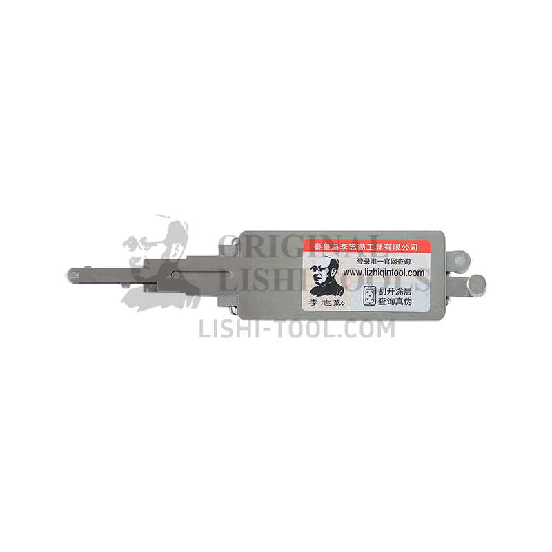 Lishi 2-in-1 (6-CUT) BYDF0 Tool for BYD F0 - Ignition, Door, and Trunk Lock Pick and Decoder