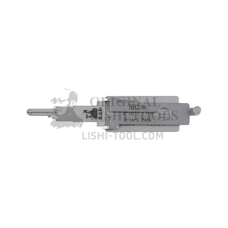 Lishi 2-in-1 NH2/B5 Tool for US Mailbox Locks - Door Lock Pick and Decoder