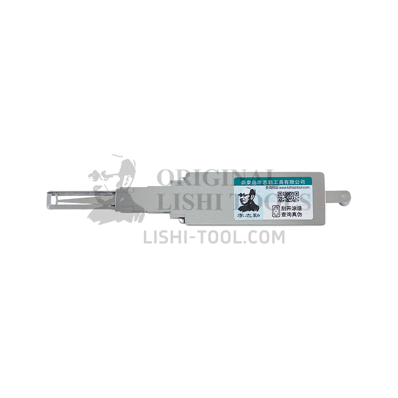 Lishi 2-in-1 (8-CUT) HU66 Single Lifter for Audi, Volkswagen, Skoda - Ignition Lock, Door Lock, Trunk Pick and Decoder