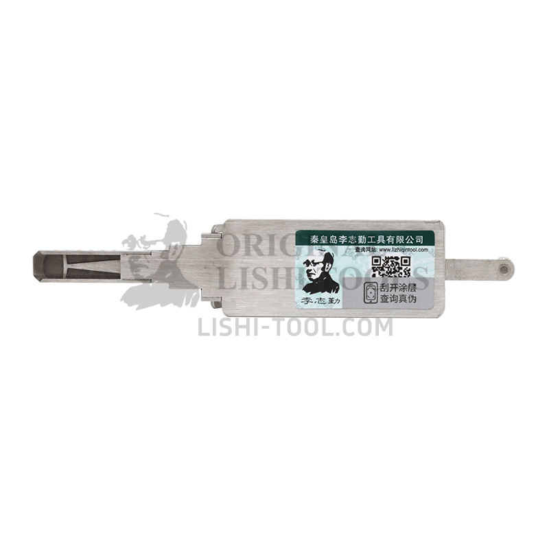 Lishi 2-in-1 (6-CUT) Renault v.2 for Renault - Door Lock Pick and Decoder