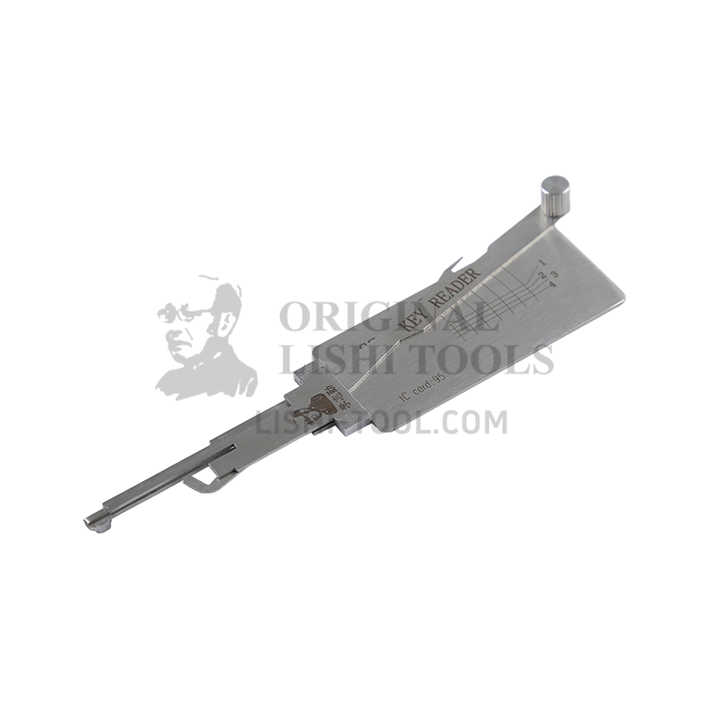 Lishi 7-CUT SZ14 2-in-1 Pickup Decoder Suzuki Motorcycle Ignition Lock