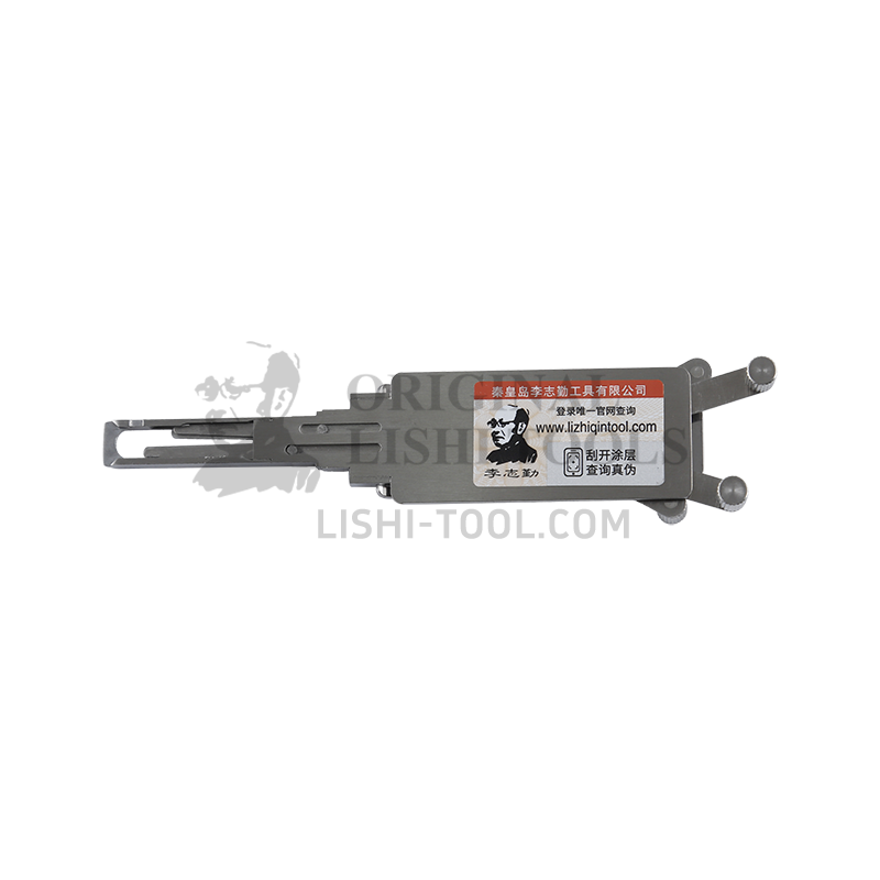 Lishi 2-in-1 (8-CUT) TOY40 v.2 Tool for Mitsubishi, Chairman - Door and Trunk Lock Pick and Decoder