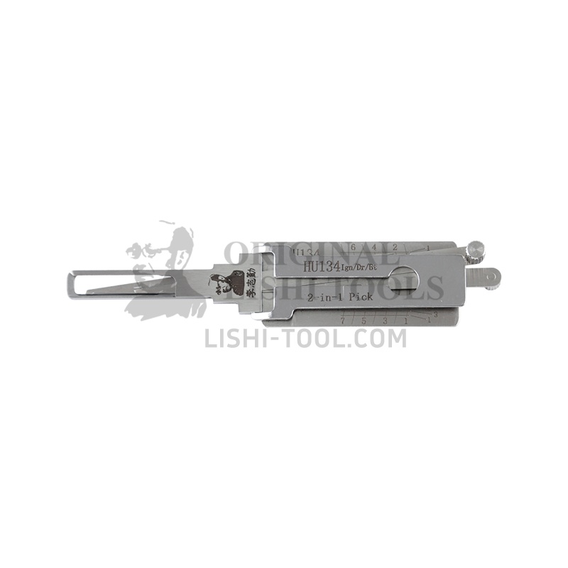 Lishi 2-in-1 HU134 for Kia Venga 2010+ - Ignition, Door, Trunk Lock Pick and Decoder