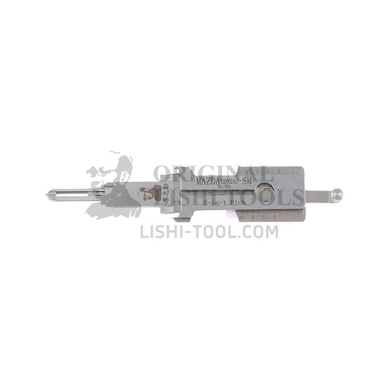 Lishi 2-in-1 MAZDA2024-SM for 2024+ Mazda - Lock Pick and Decoder